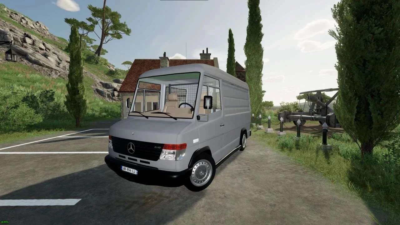 Mercedes Vario 614D Capfun Camping v2.0 FS22 FS22 Mod Free Download