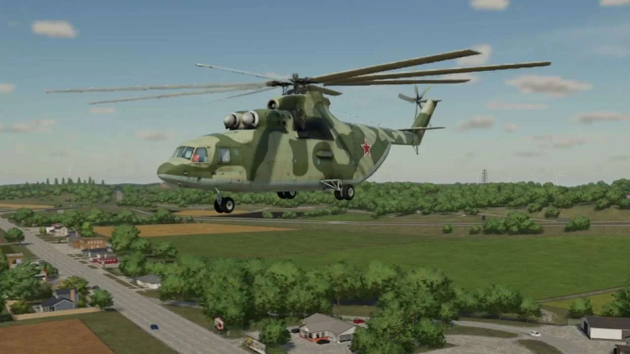 MI-26T v2.0 FS22 FS22 Mod Free Download