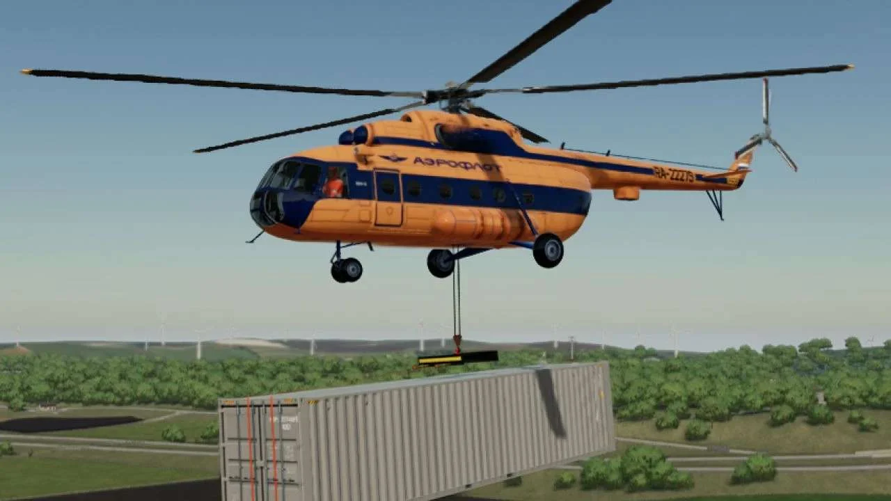 MI-8 v1.0 FS22 FS22 Mod Free Download