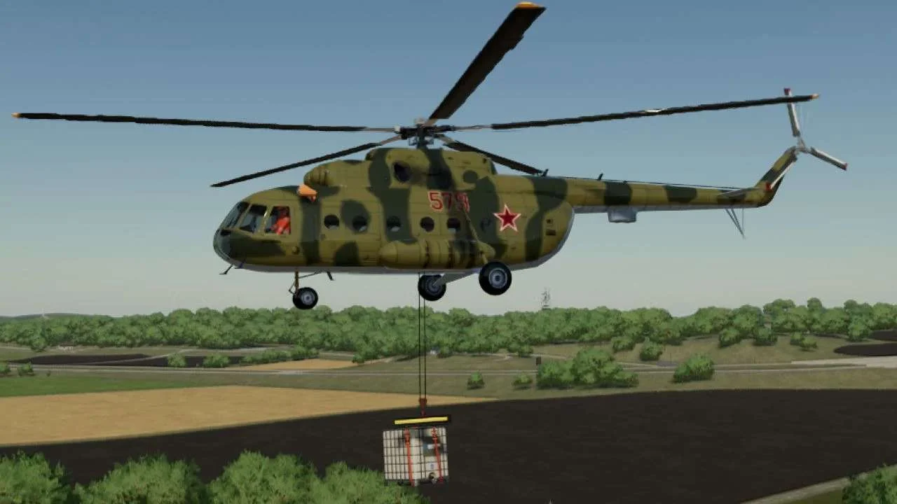 MI-8T v1.0 FS22 FS22 Mod Free Download
