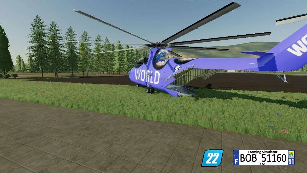 MI26 WORLD v1.0 FS22 FS22 Mod Free Download
