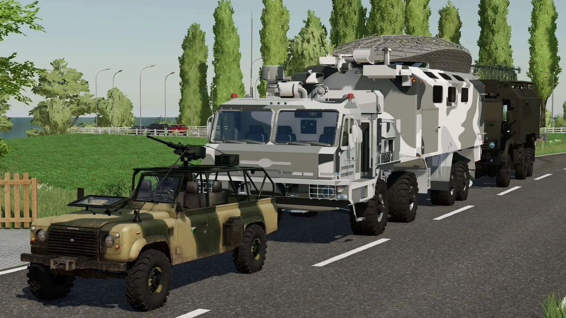 Military Vehicles Pack v1.0 FS22 FS22 Mod Free Download