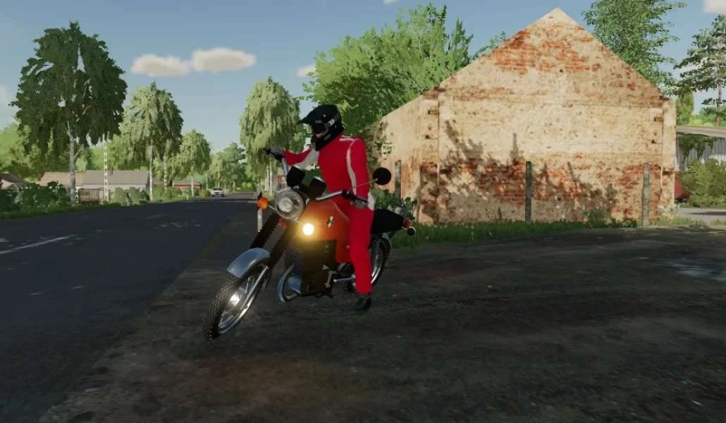 MZ ETZ 250 Motorcycle v1.0 FS22 FS22 Mod Free Download