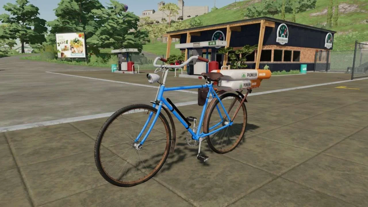 Old Bicycle v1.0 FS22 FS22 Mod Free Download