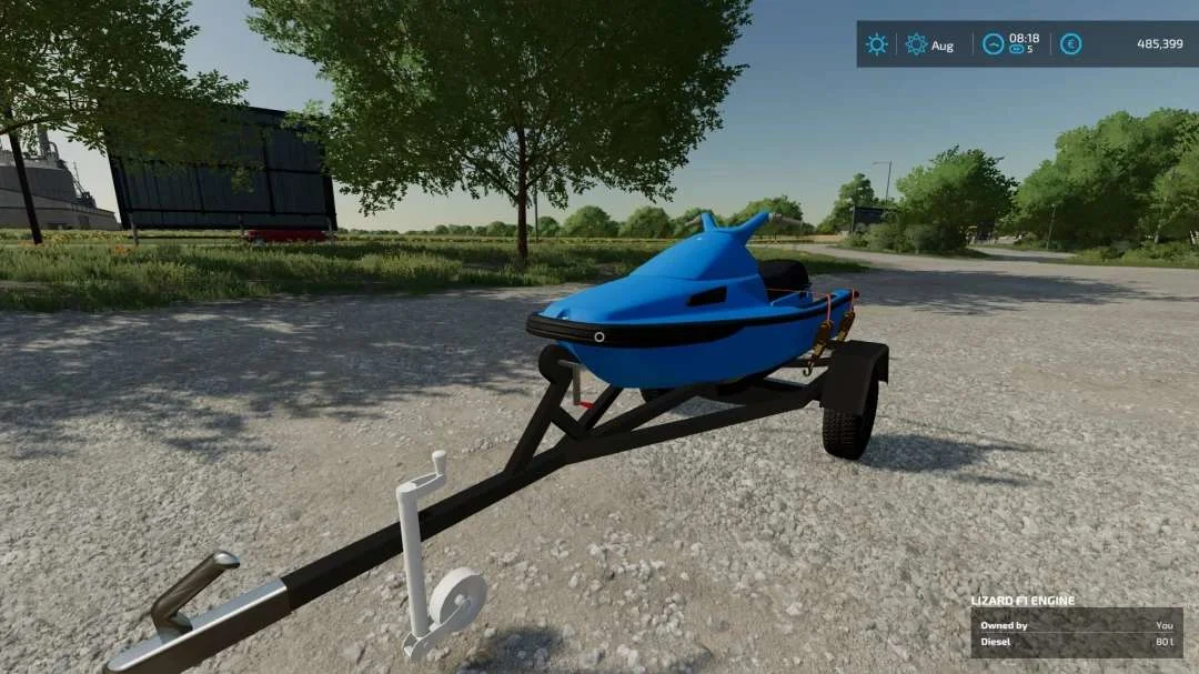 Old School Jetski v1.0 FS22 FS22 Mod Free Download