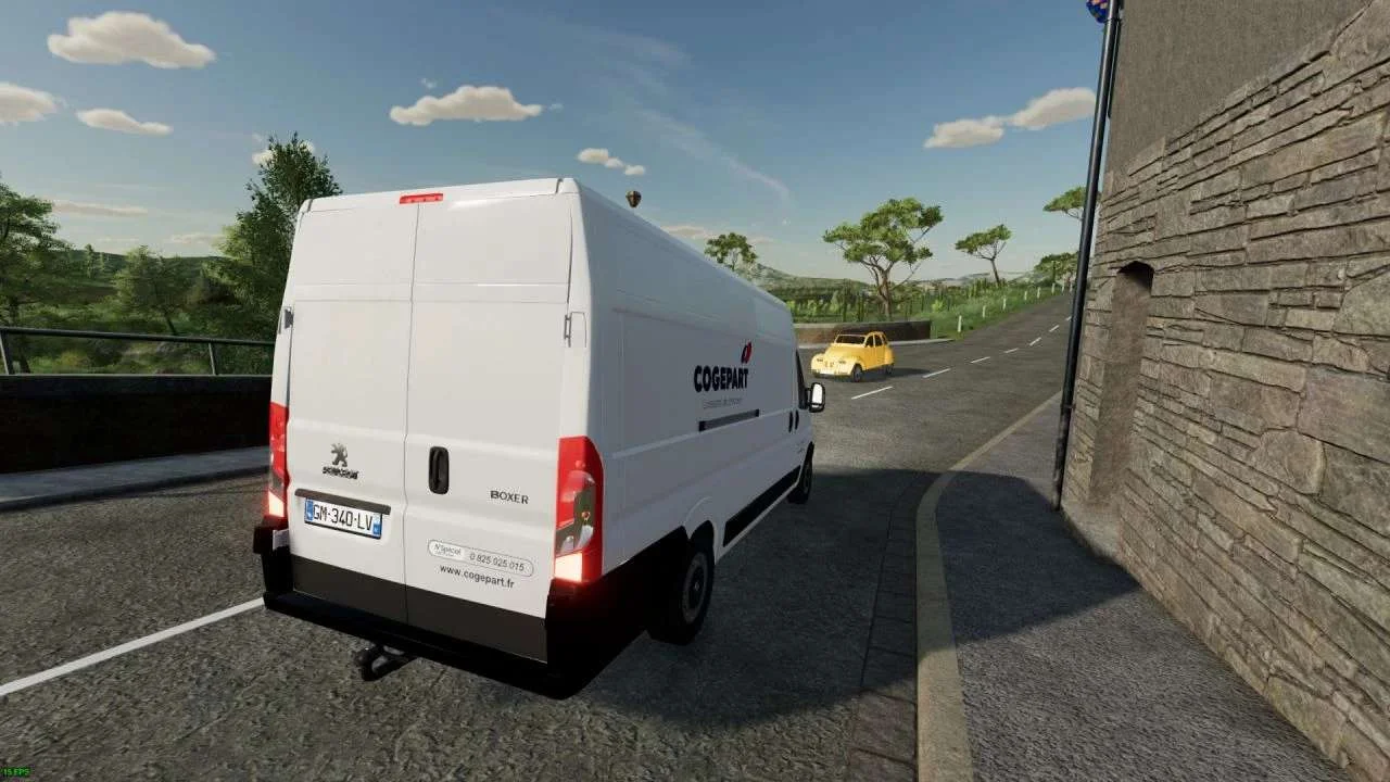 Peugeot Boxer Cogepart v1.0 FS22 FS22 Mod Free Download