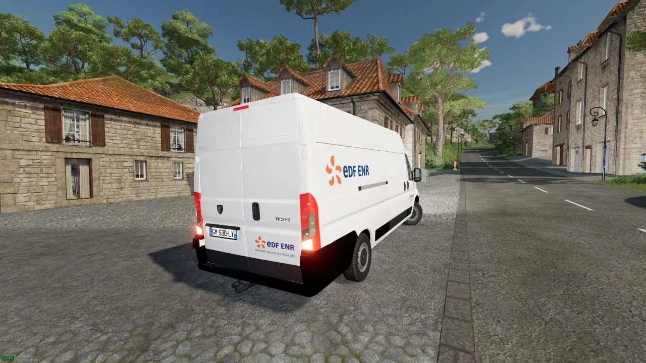 Peugeot Boxer L4H2 EDF-ENR v1.0 FS22 FS22 Mod Free Download