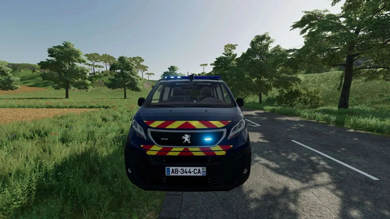 Peugeot Expert Gendarmerie v3.0 FS22 FS22 Mod Free Download