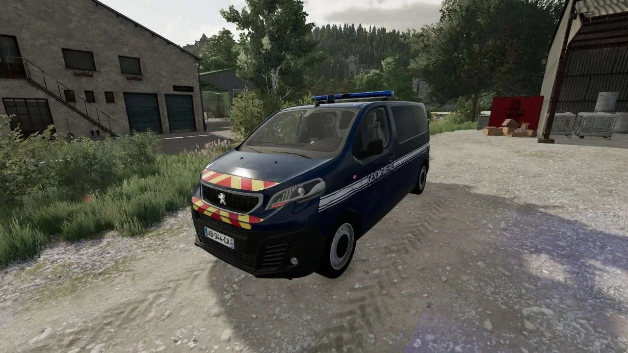 Peugeot Expert Gendarmerie v4.0 FS22 FS22 Mod Free Download