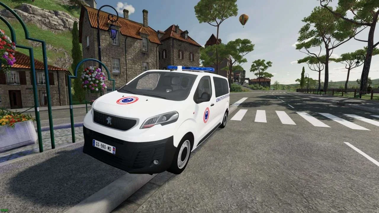 Peugeot Expert Prison Administration V1.0 FS22 FS22 Mod Free Download