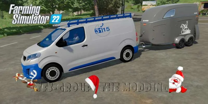 PEUGEOT EXPERT VETERINAIRE v1.0 FS22 FS22 Mod Free Download