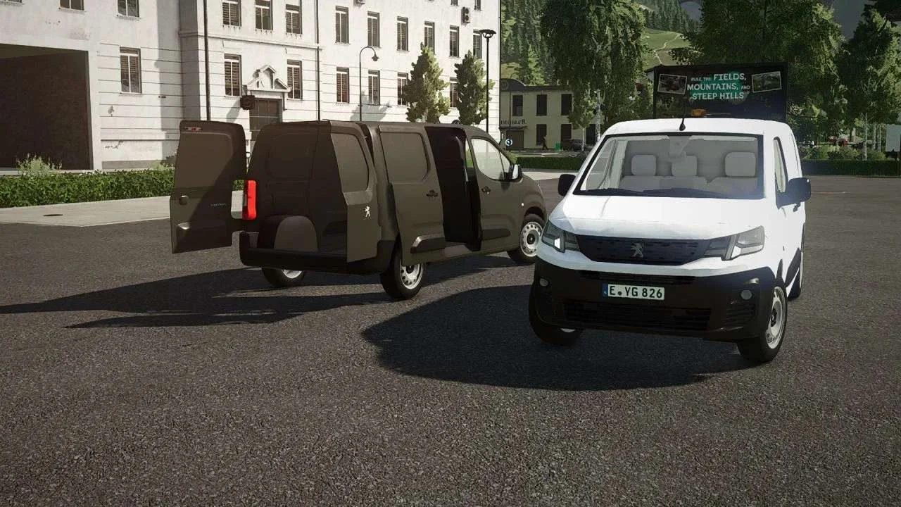 Peugeot Partner III v1.0.0.1 FS22 FS22 Mod Free Download