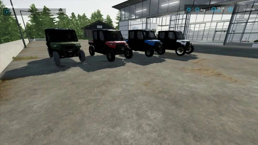 Polaris Ranger 4 door v1.0 FS22 FS22 Mod Free Download