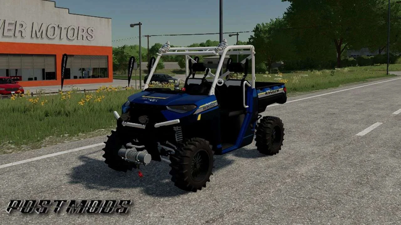 Polaris Ranger v1.2 FS22 FS22 Mod Free Download