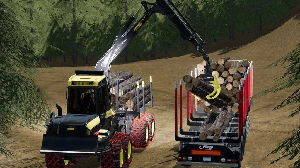 Ponsse Bison Shuttle v1.1 FS22 FS22 Mod Free Download