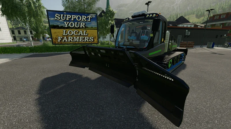 Prinoth Leitwolf Agripower Methane Snowcat V1.1 FS22 FS22 Mod Free Download