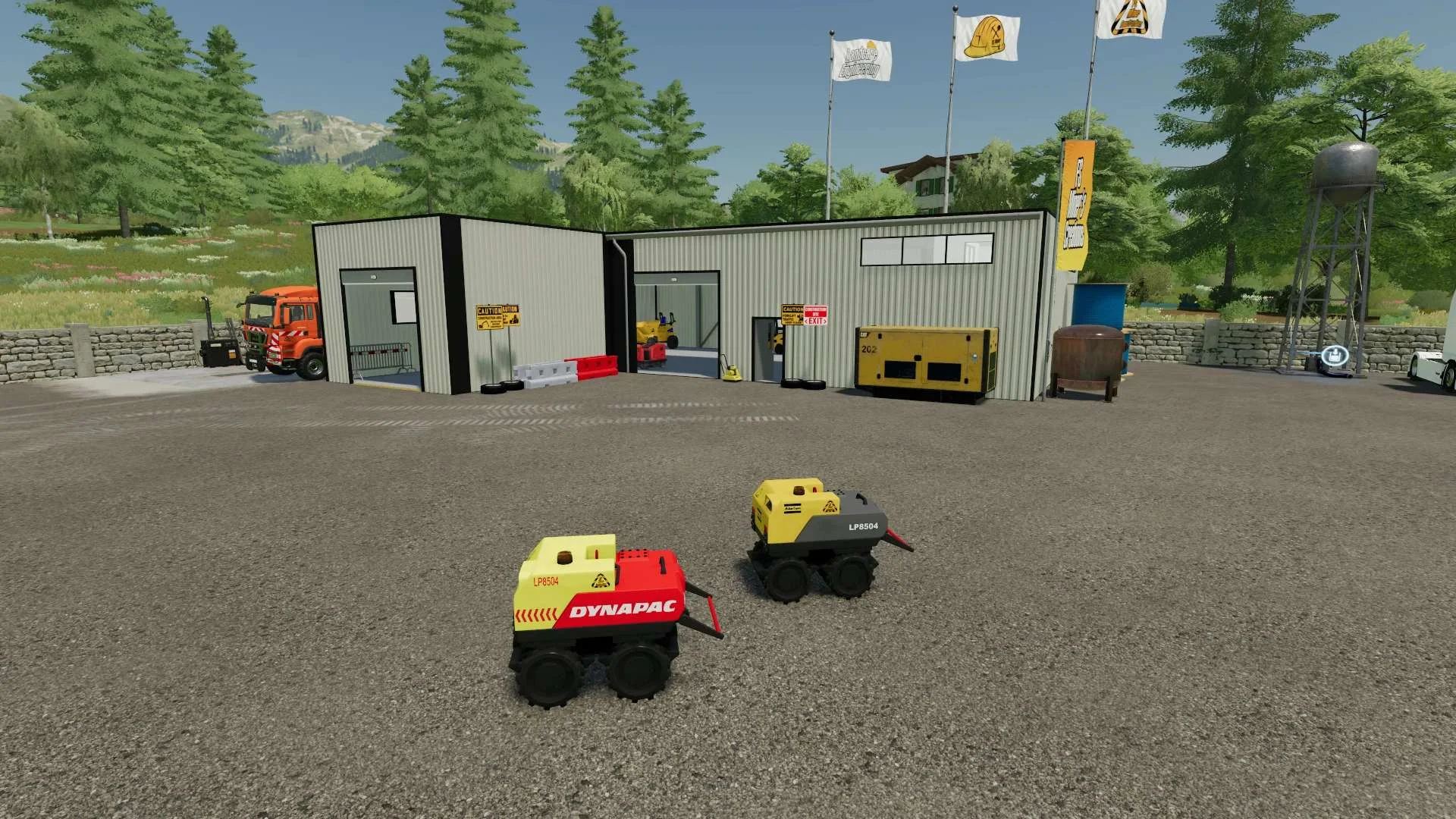 Remote Trench Compactor v1.0 FS22 FS22 Mod Free Download