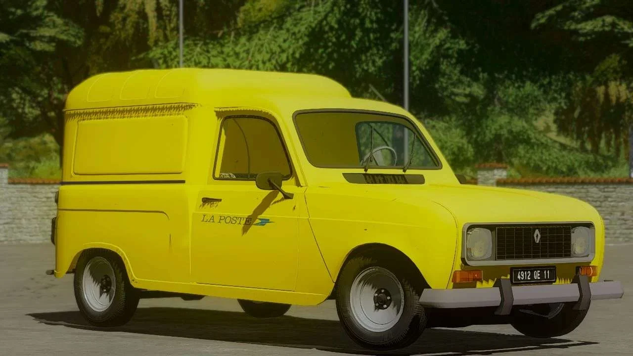 Renault 4L v1.0 FS22 FS22 Mod Free Download