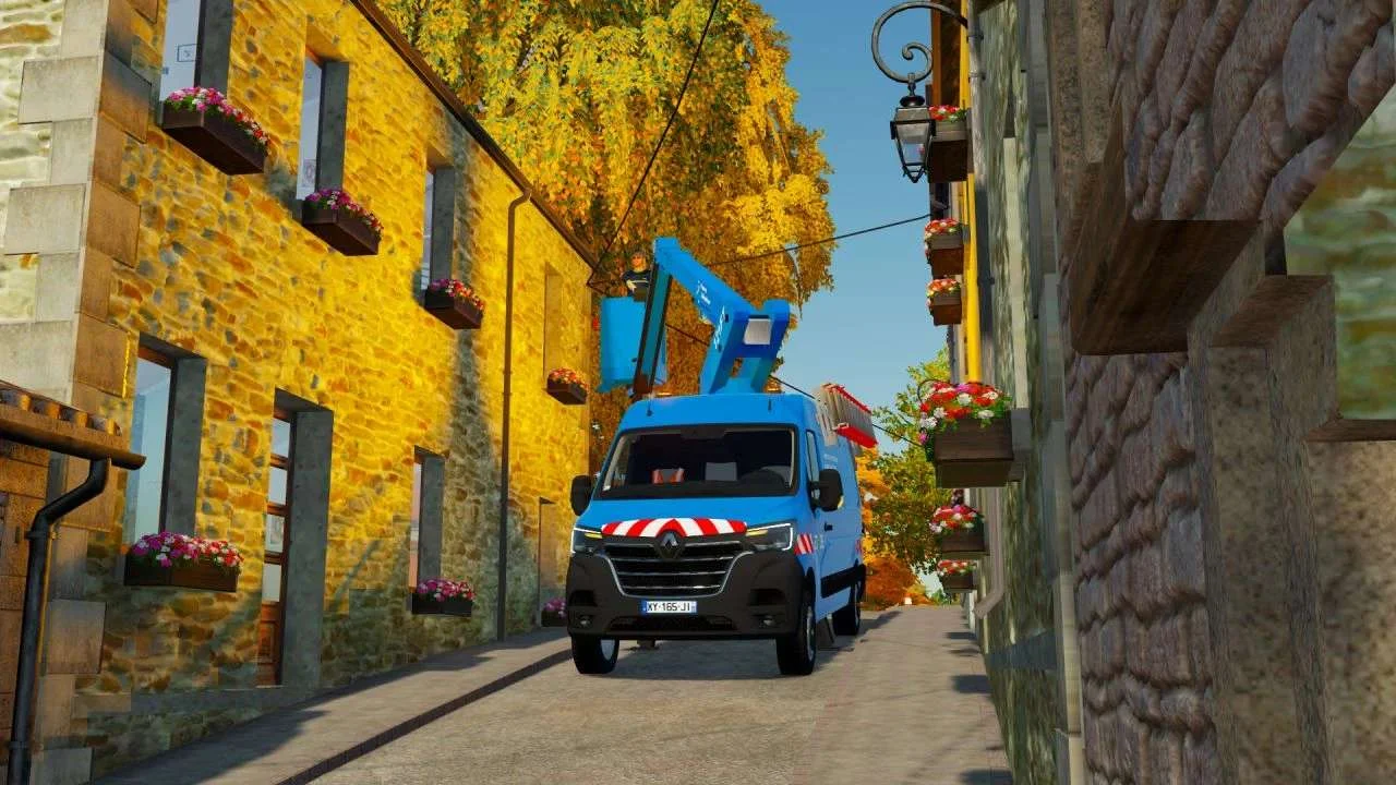 Renault Master 2020 – PEMP (Enedis) v1.0 FS22 FS22 Mod Free Download