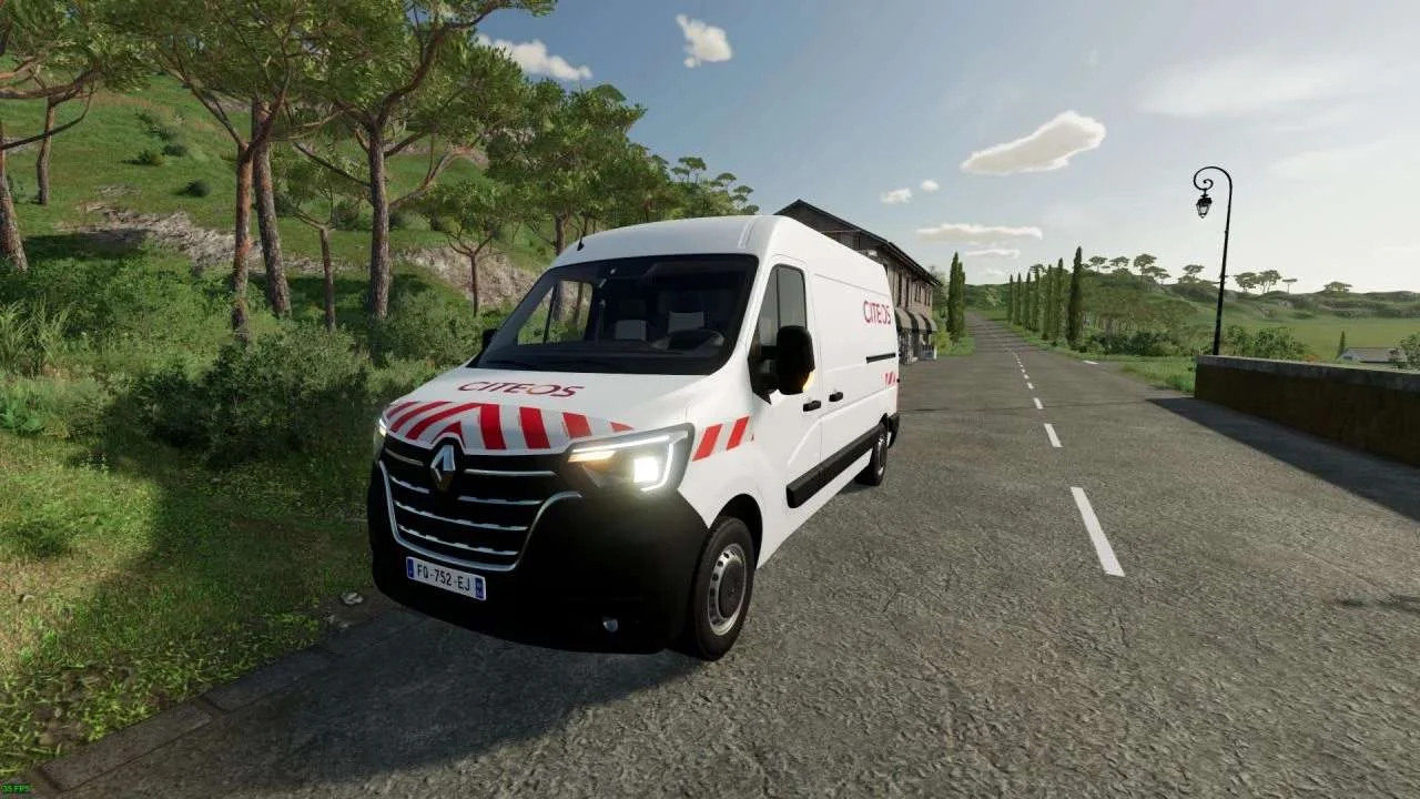 Renault Master 2020 Citéos Group v1.0 FS22 FS22 Mod Free Download