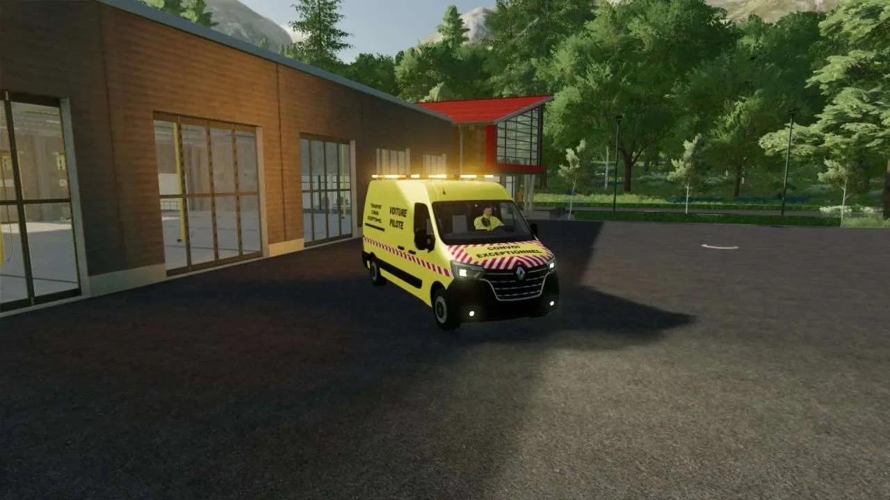 Renault Master Exceptional Convoy v2.0 FS22 FS22 Mod Free Download
