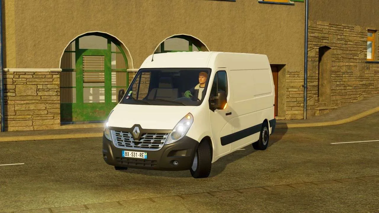 Renault Master III v1.0 FS22 FS22 Mod Free Download