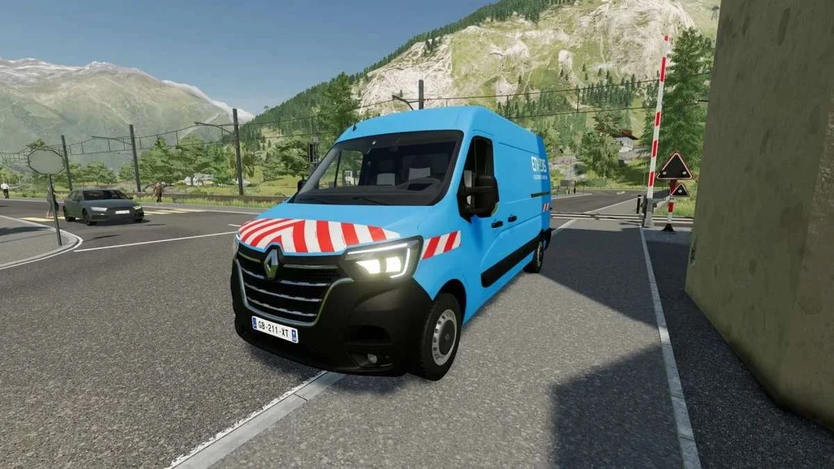 Renault Master IV – Enedis v1.0 FS22 FS22 Mod Free Download