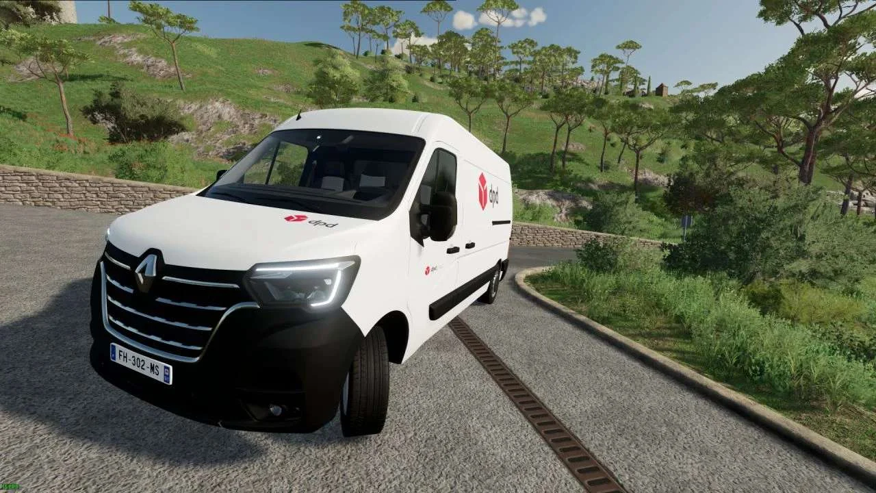 Renault Master IV Chronopost v2.0 FS22 FS22 Mod Free Download