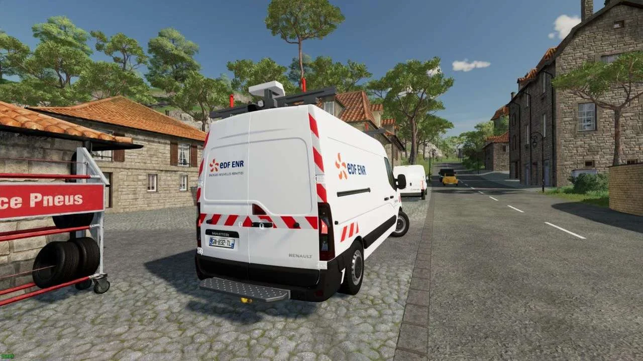 Renault Master IV EDF-ENR v1.0 FS22 FS22 Mod Free Download