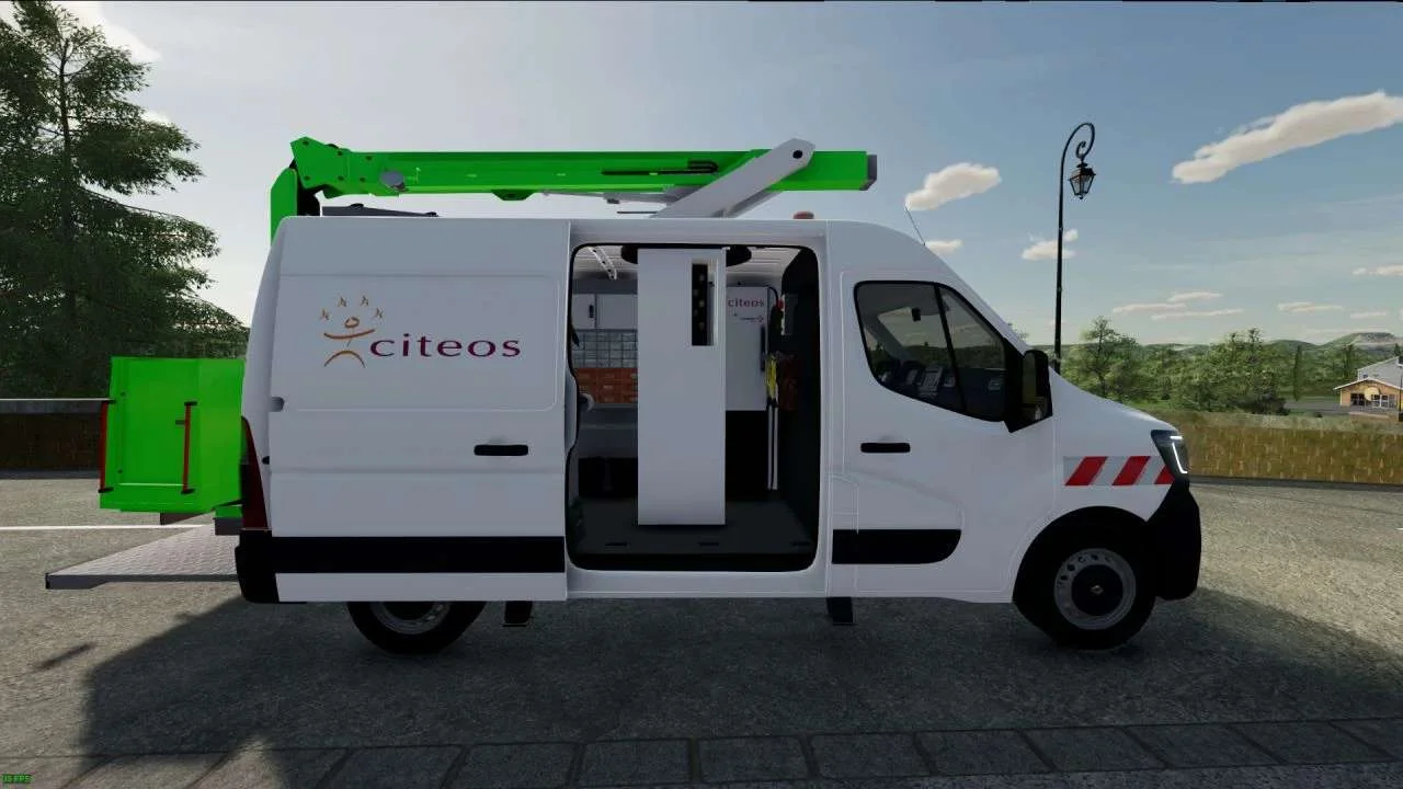 Renault Master IV Nacelle Citéos V1.0 FS22 FS22 Mod Free Download