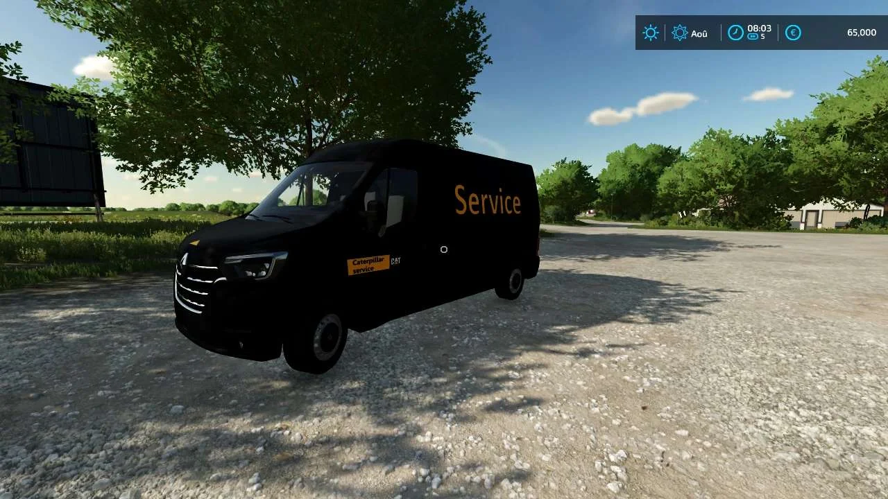 Renault Master logo cat v1.0 FS22 FS22 Mod Free Download