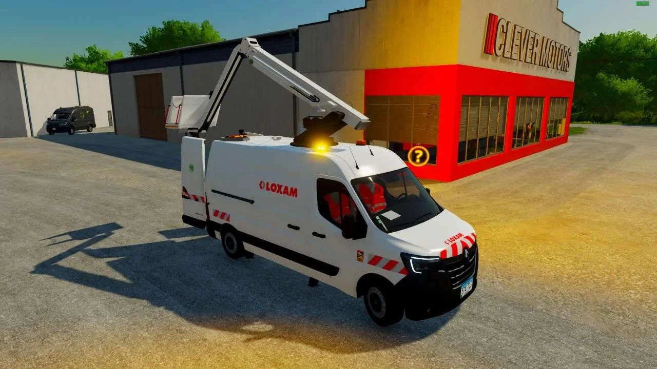 Renault Master Loxam Nacelle v1.0 FS22 FS22 Mod Free Download