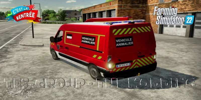RENAULT MASTER V ANIMALIER v1.0 FS22 FS22 Mod Free Download