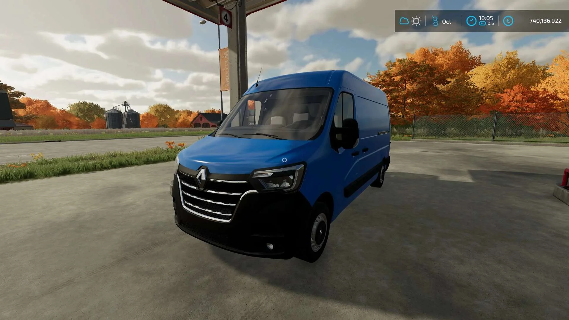Renault Master Z.E v1.0 FS22 FS22 Mod Free Download