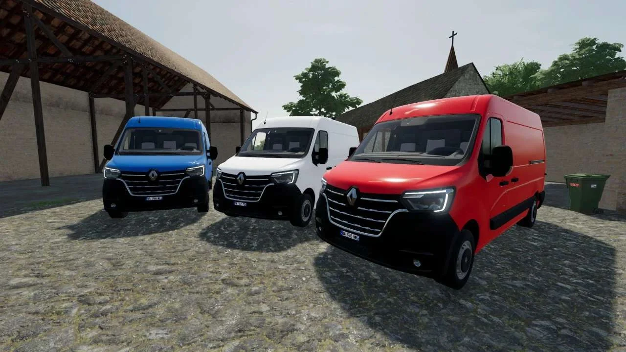 Renault Master Z.E v2.1 FS22 FS22 Mod Free Download