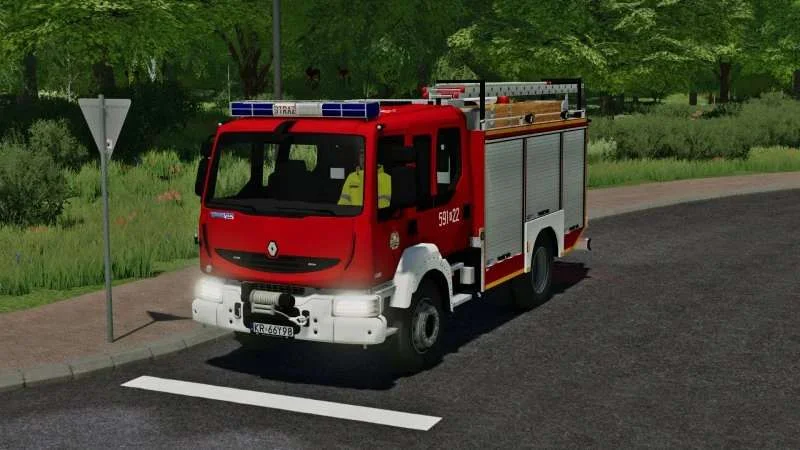 Renault Midlum GBA v1.0 FS22 FS22 Mod Free Download