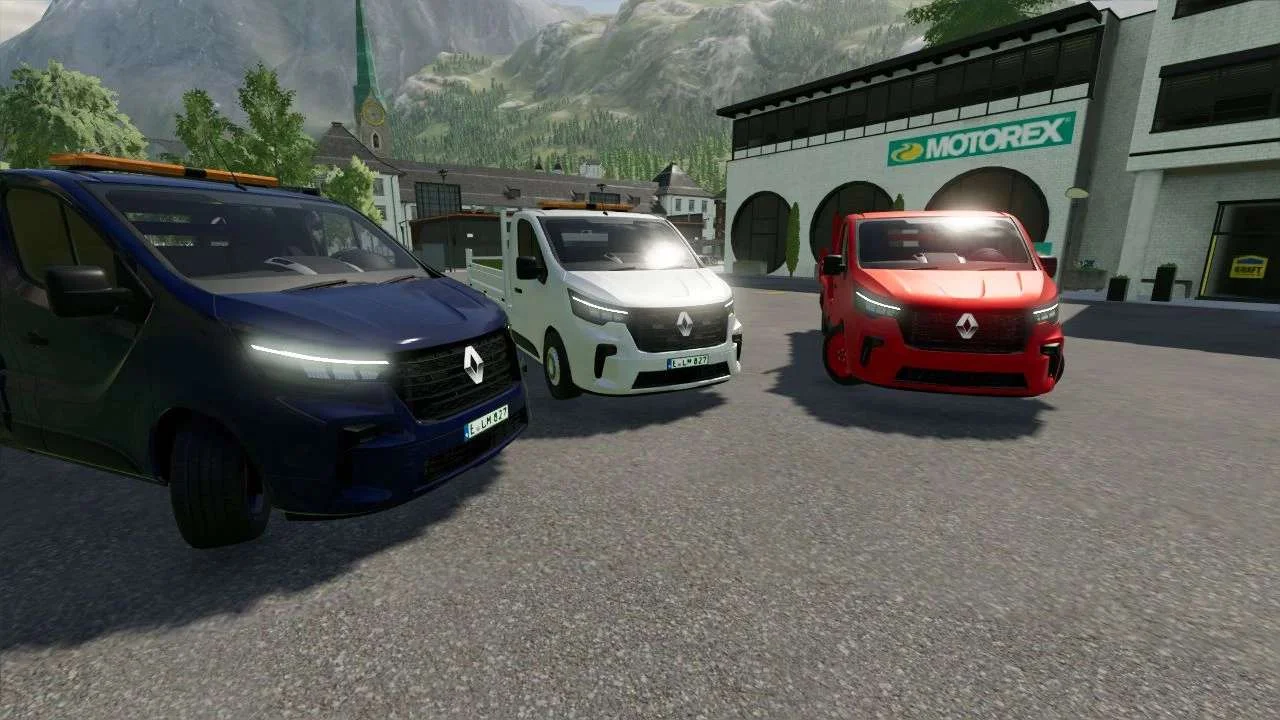 Renault Trafic 2022 Inside BETA FS22 FS22 Mod Free Download