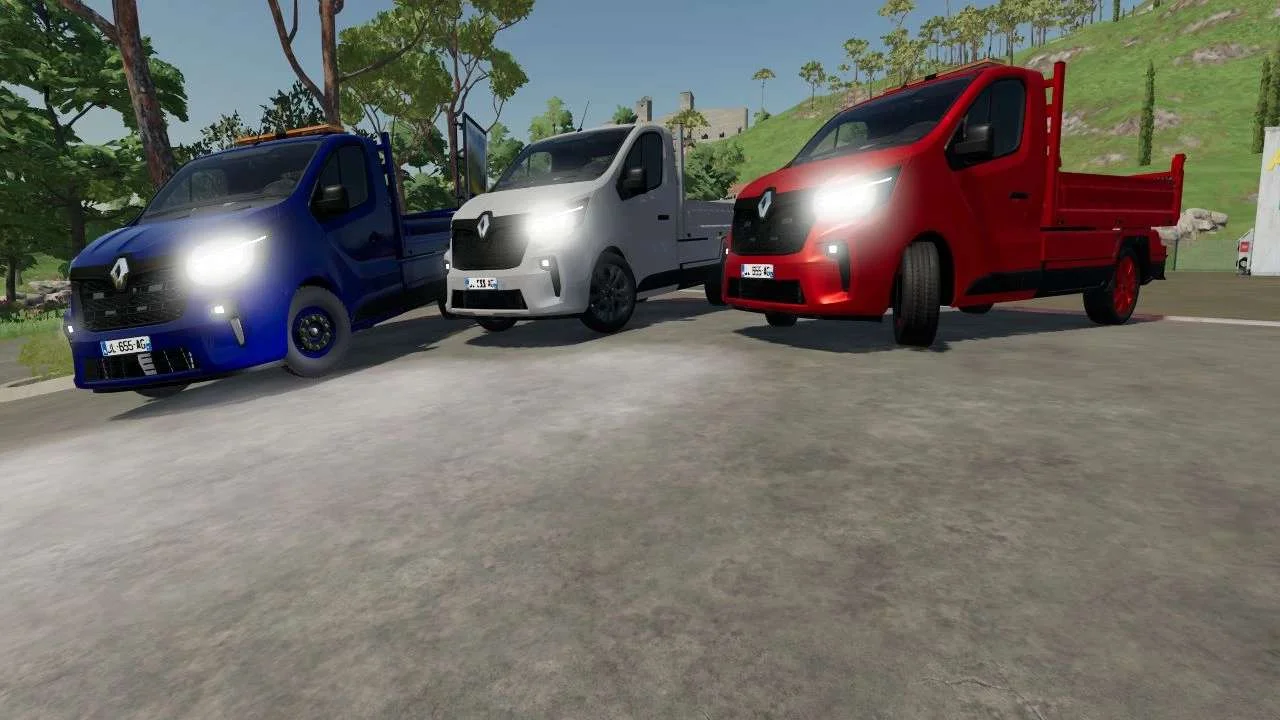 Renault Trafic 2022 Inside v2.0 FS22 FS22 Mod Free Download