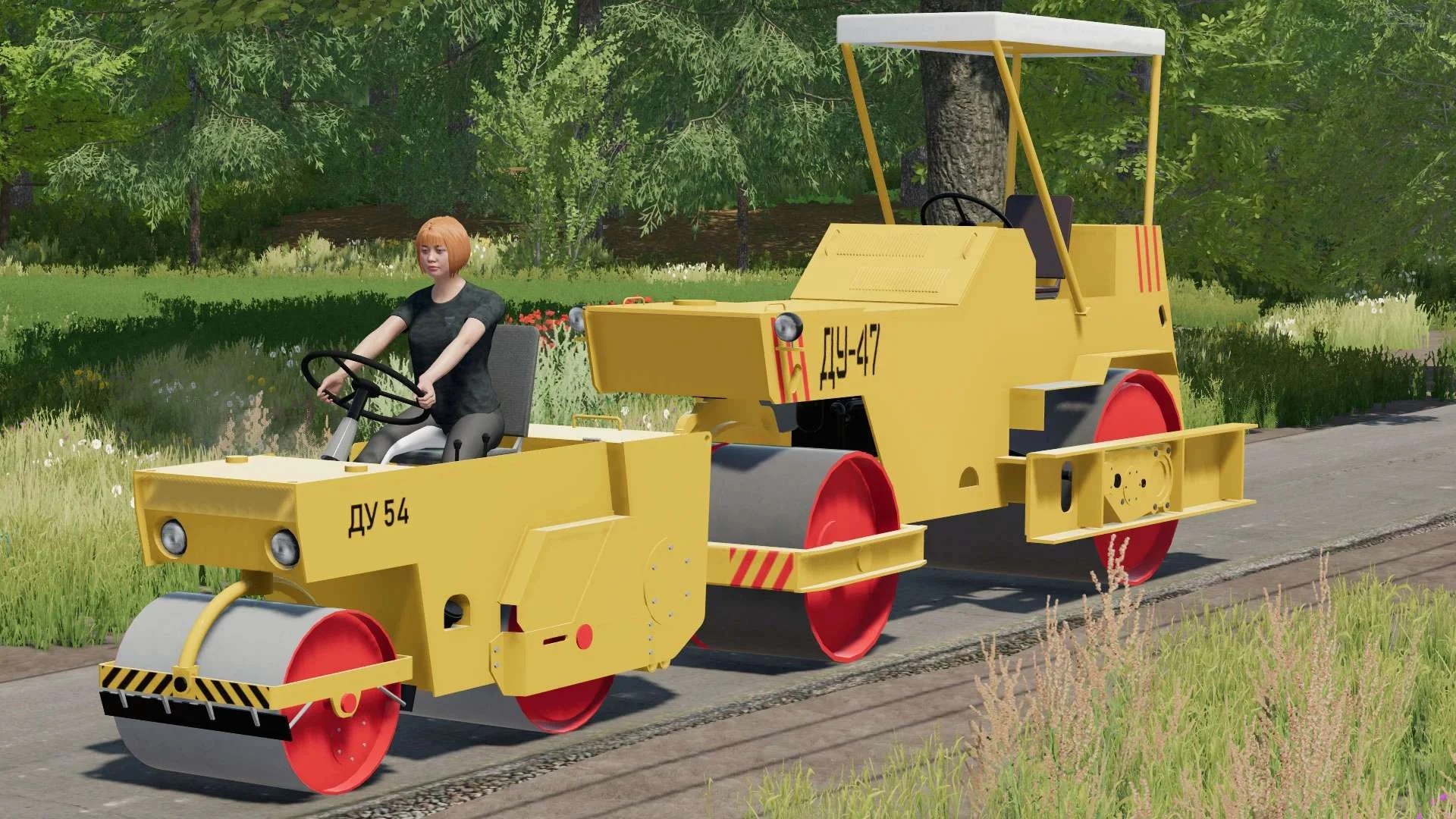 Road Rollers Pack v1.0 FS22 FS22 Mod Free Download