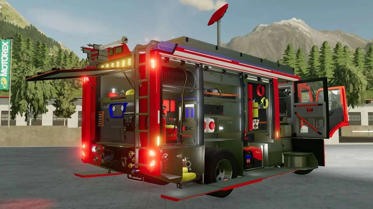 Rosenbauer AT 2020 v2.1.0.1 FS22 FS22 Mod Free Download