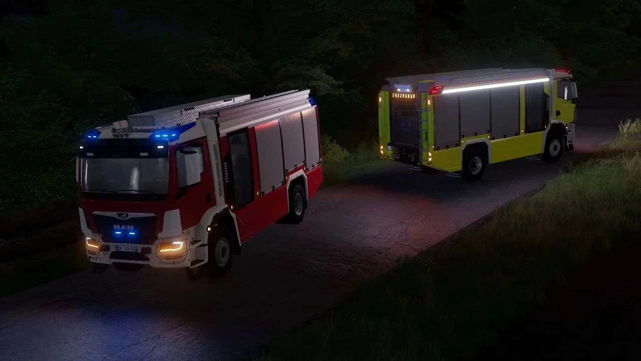 Rosenbauer AT3 Facelift MAN TGM TG3 v1.0 FS22 FS22 Mod Free Download