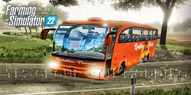 ROSTEN TRAVEL BUS v1.0 FS22 FS22 Mod Free Download