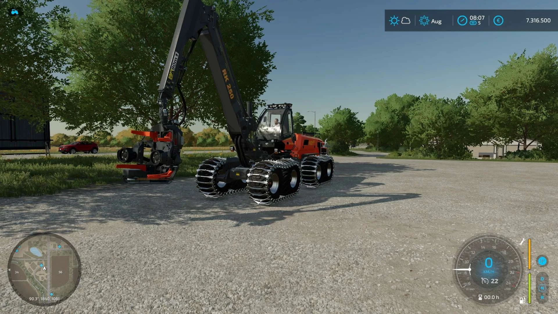Rottne h21D v1.0.0.0 FS22 FS22 Mod Free Download