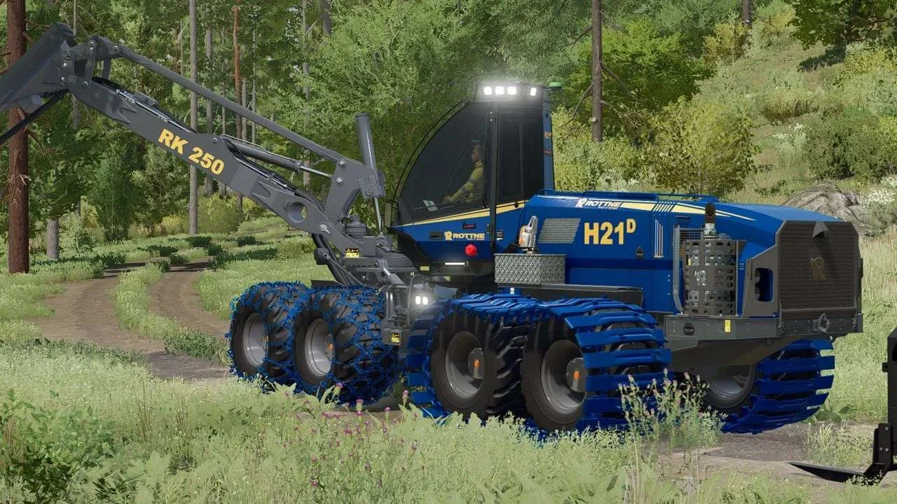 Rottne H21D v2.0.0.1 FS22 FS22 Mod Free Download