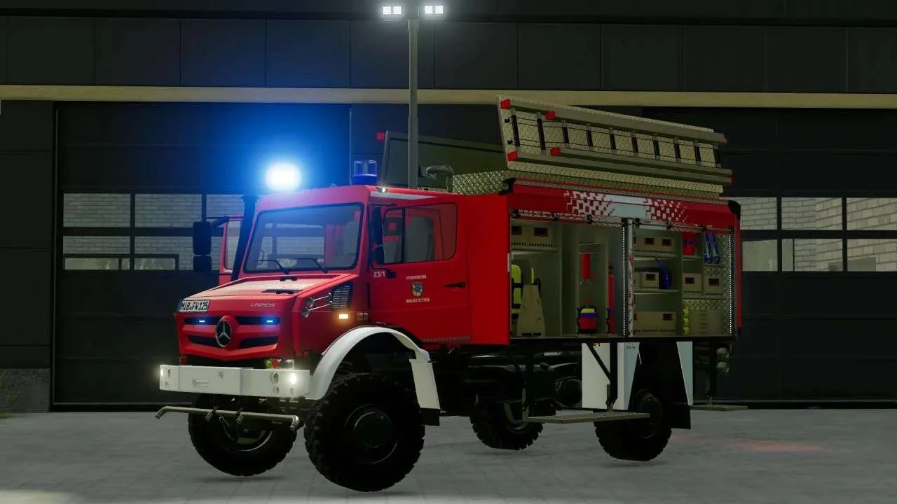 Schlingmann Unimog TLF3000 v1.2 FS22 FS22 Mod Free Download