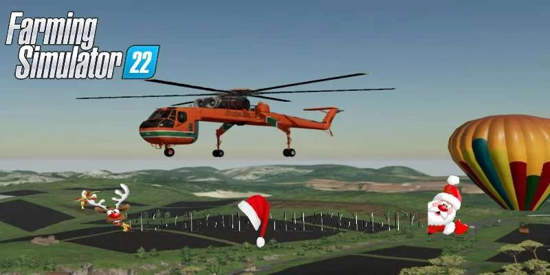 Sikorsky S64 Skycrane v1.0 FS22 FS22 Mod Free Download