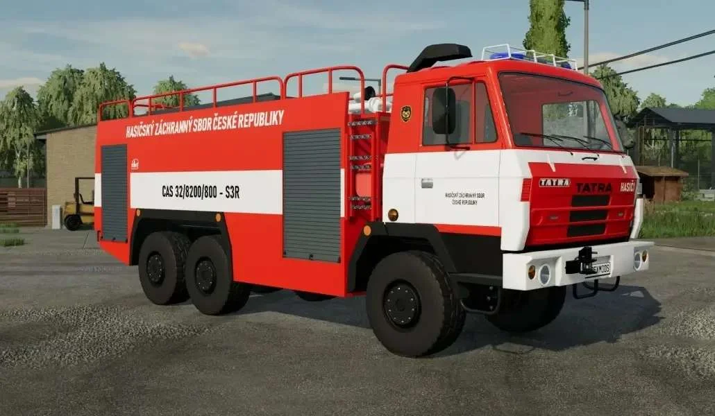 Tatra 815 CAS 32 HZS v1.0 FS22 FS22 Mod Free Download