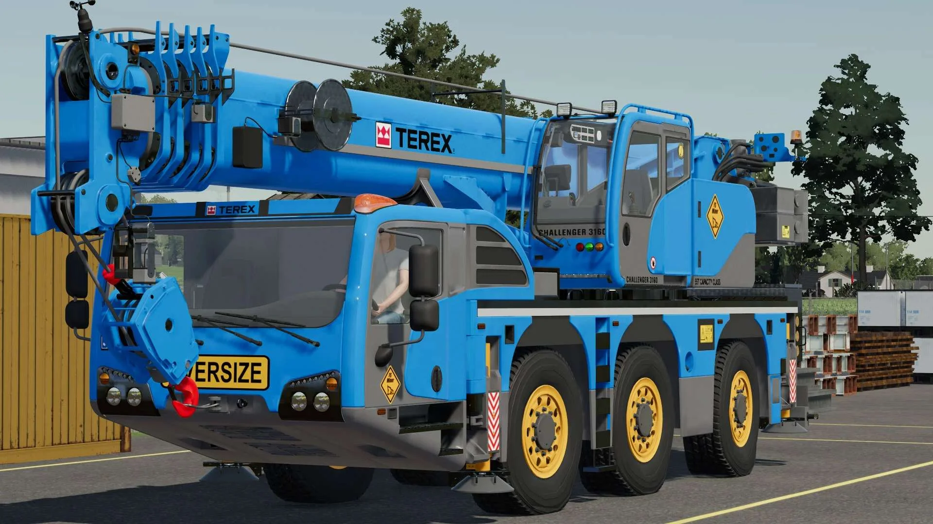 Terex Challenger 3160 v1.0 FS22 FS22 Mod Free Download