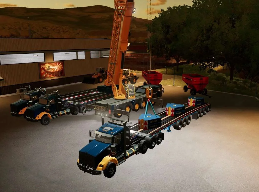 Terex Explorer 5500/AC 130-5 v1.0 FS22 FS22 Mod Free Download