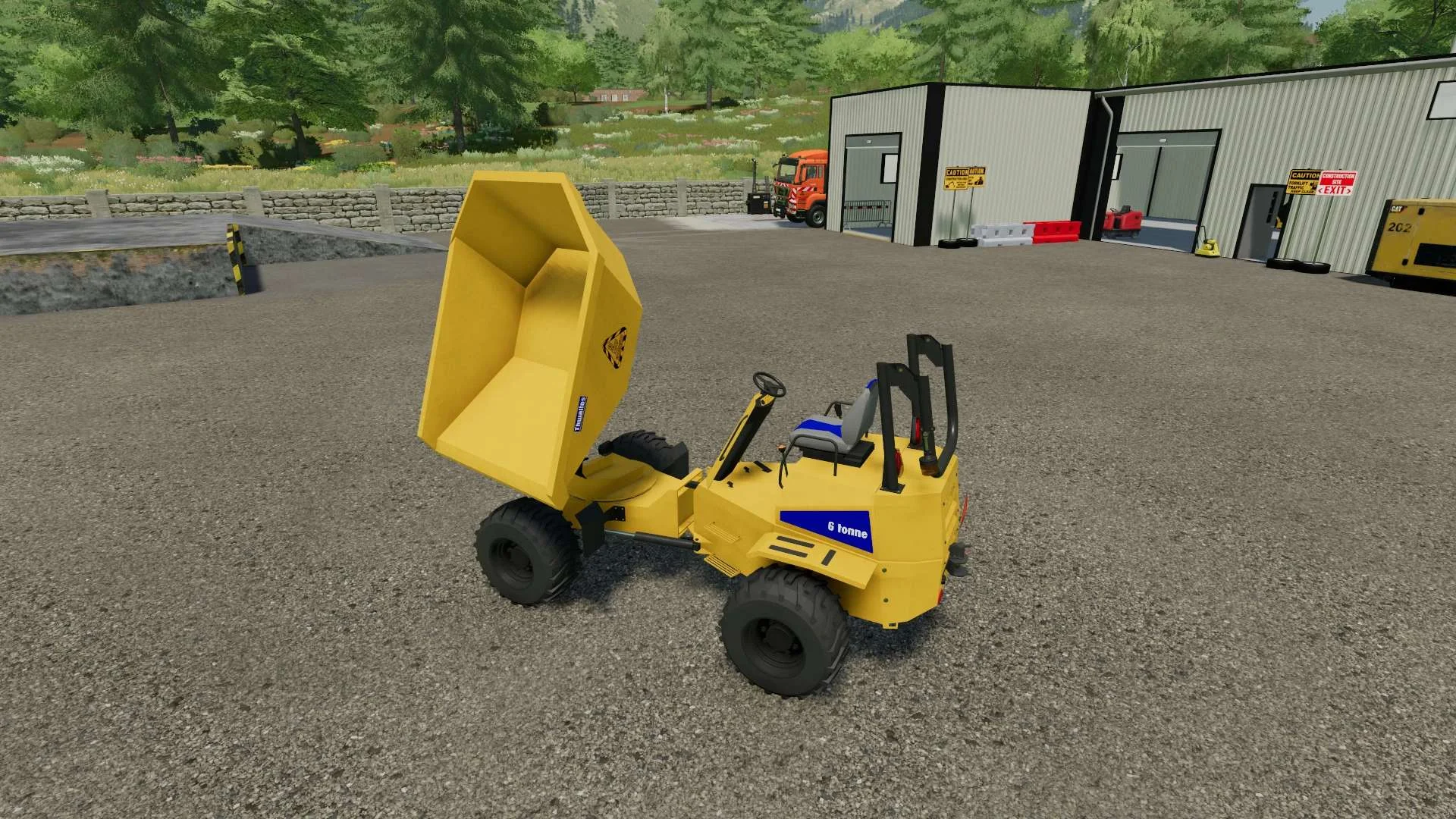 Thwaites 6t Dumper v1.0 FS22 FS22 Mod Free Download